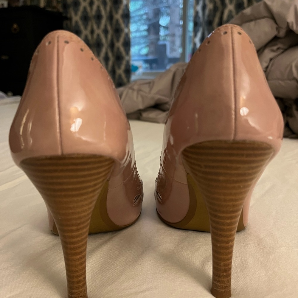 Linea Palo Pink Patent Leather Women's Heels